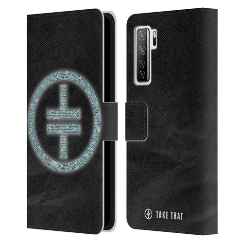 Take That Wonderland Diamante Leather Book Wallet Case Cover For Huawei Nova 7 SE/P40 Lite 5G