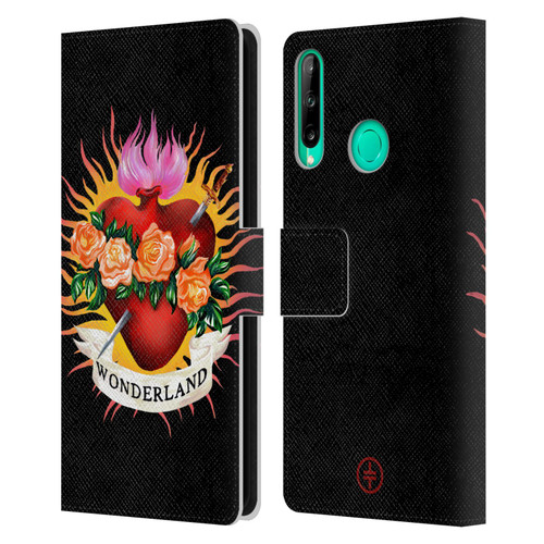 Take That Wonderland Heart Leather Book Wallet Case Cover For Huawei P40 lite E