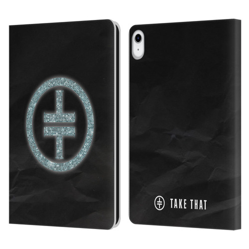 Take That Wonderland Diamante Leather Book Wallet Case Cover For Apple iPad 10.9 (2022)