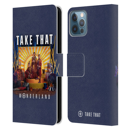 Take That Wonderland Album Cover Leather Book Wallet Case Cover For Apple iPhone 12 / iPhone 12 Pro