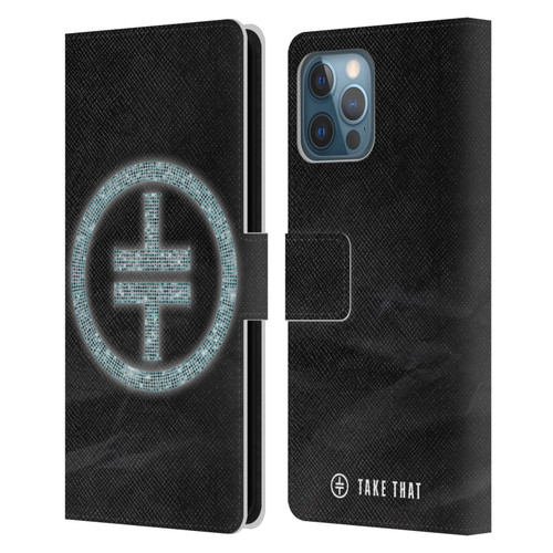 Take That Wonderland Diamante Leather Book Wallet Case Cover For Apple iPhone 12 Pro Max