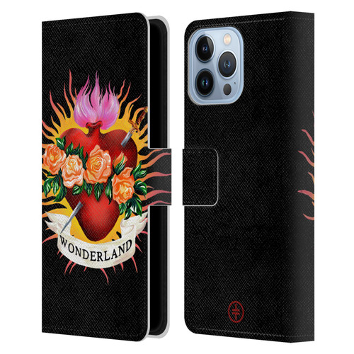 Take That Wonderland Heart Leather Book Wallet Case Cover For Apple iPhone 13 Pro Max