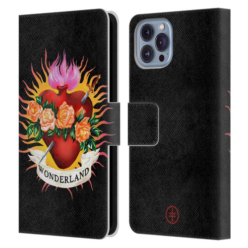 Take That Wonderland Heart Leather Book Wallet Case Cover For Apple iPhone 14