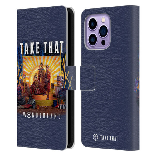 Take That Wonderland Album Cover Leather Book Wallet Case Cover For Apple iPhone 14 Pro Max