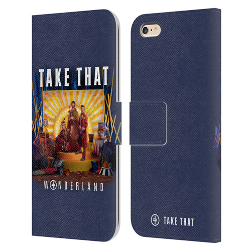Take That Wonderland Album Cover Leather Book Wallet Case Cover For Apple iPhone 6 Plus / iPhone 6s Plus
