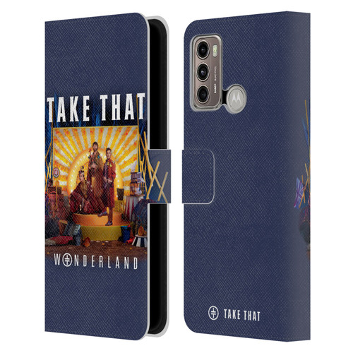 Take That Wonderland Album Cover Leather Book Wallet Case Cover For Motorola Moto G60 / Moto G40 Fusion
