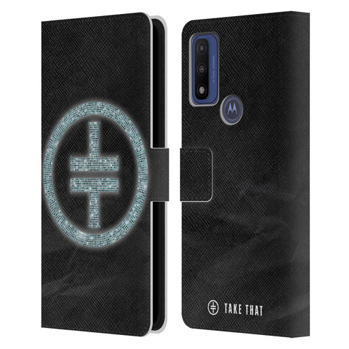 Take That Wonderland Diamante Leather Book Wallet Case Cover For Motorola G Pure