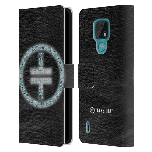 Take That Wonderland Diamante Leather Book Wallet Case Cover For Motorola Moto E7