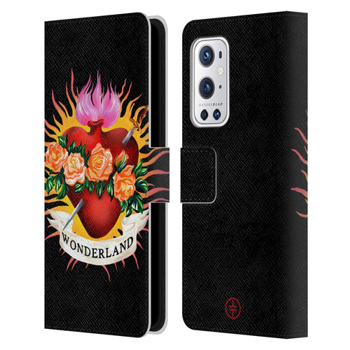 Take That Wonderland Heart Leather Book Wallet Case Cover For OnePlus 9 Pro