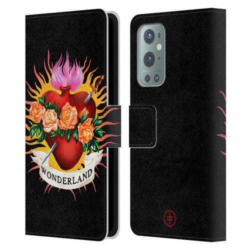 Take That Wonderland Heart Leather Book Wallet Case Cover For OnePlus 9