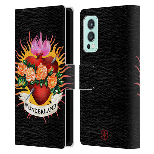 Take That Wonderland Heart Leather Book Wallet Case Cover For OnePlus Nord 2 5G