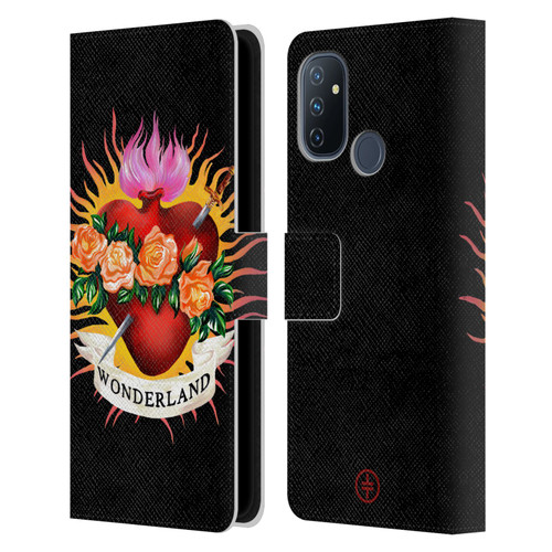 Take That Wonderland Heart Leather Book Wallet Case Cover For OnePlus Nord N100
