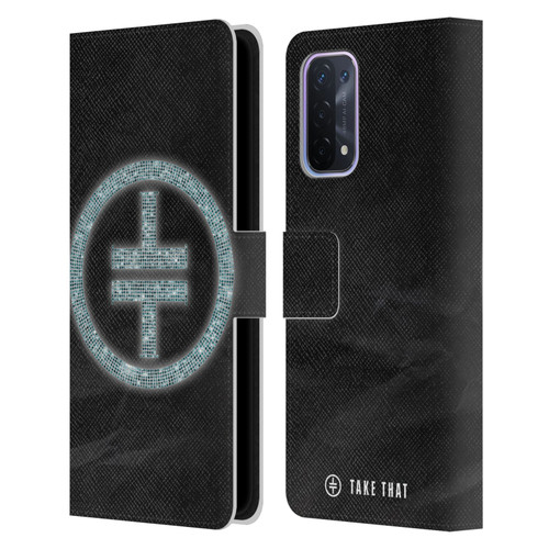 Take That Wonderland Diamante Leather Book Wallet Case Cover For OPPO A54 5G