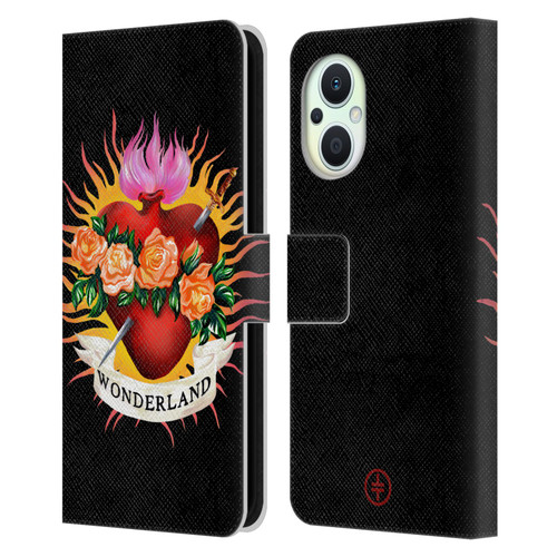Take That Wonderland Heart Leather Book Wallet Case Cover For OPPO Reno8 Lite