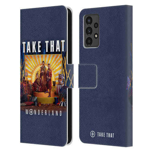 Take That Wonderland Album Cover Leather Book Wallet Case Cover For Samsung Galaxy A13 (2022)