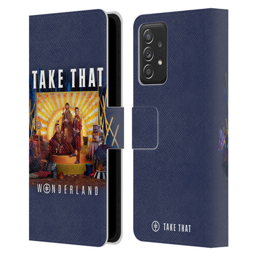 Take That Wonderland Album Cover Leather Book Wallet Case Cover For Samsung Galaxy A53 5G (2022)
