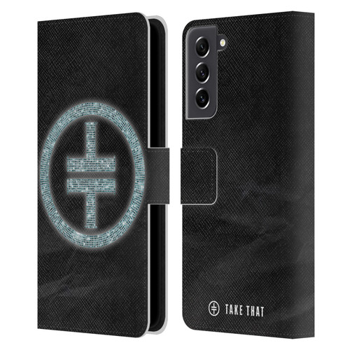 Take That Wonderland Diamante Leather Book Wallet Case Cover For Samsung Galaxy S21 FE 5G