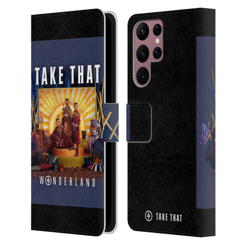Take That Wonderland Album Cover Leather Book Wallet Case Cover For Samsung Galaxy S22 Ultra 5G