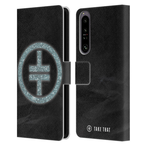 Take That Wonderland Diamante Leather Book Wallet Case Cover For Sony Xperia 1 IV