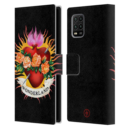 Take That Wonderland Heart Leather Book Wallet Case Cover For Xiaomi Mi 10 Lite 5G