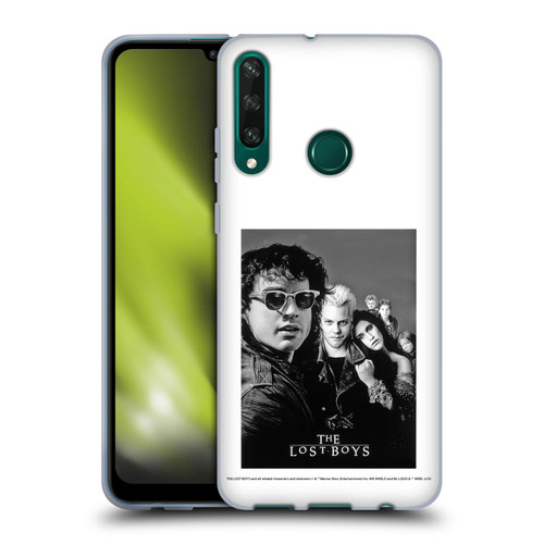The Lost Boys Characters Poster Black And White Soft Gel Case for Huawei Y6p