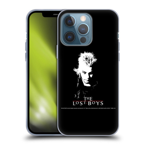The Lost Boys Characters David Black And White Soft Gel Case for Apple iPhone 13 Pro