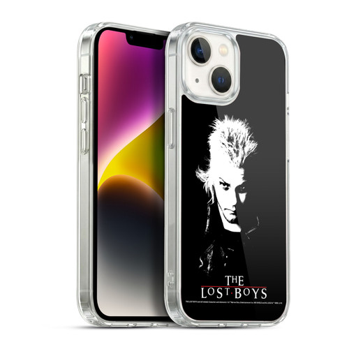 The Lost Boys Characters David Black And White Soft Gel Case for Apple iPhone 14