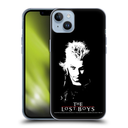 The Lost Boys Characters David Black And White Soft Gel Case for Apple iPhone 14 Plus
