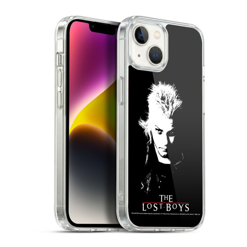 The Lost Boys Characters David Black And White Soft Gel Case for Apple iPhone 14 Plus & MagSafe