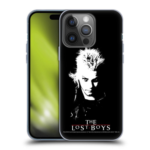 The Lost Boys Characters David Black And White Soft Gel Case for Apple iPhone 14 Pro