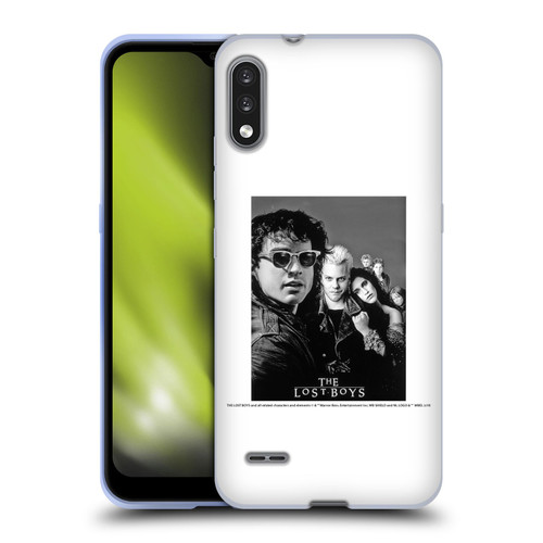 The Lost Boys Characters Poster Black And White Soft Gel Case for LG K22