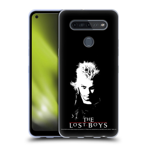 The Lost Boys Characters David Black And White Soft Gel Case for LG K51S