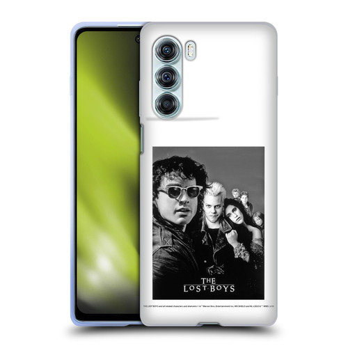 The Lost Boys Characters Poster Black And White Soft Gel Case for Motorola Edge S30 / Moto G200 5G