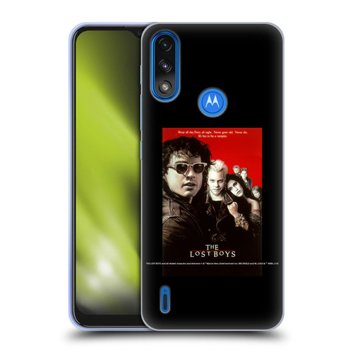 The Lost Boys Characters Poster Soft Gel Case for Motorola Moto E7 Power / Moto E7i Power
