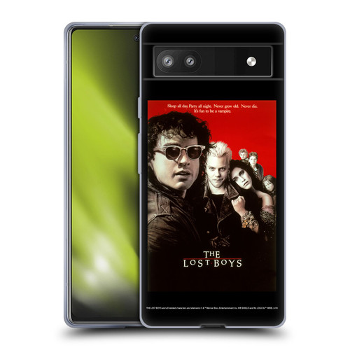 The Lost Boys Characters Poster Soft Gel Case for Google Pixel 6a