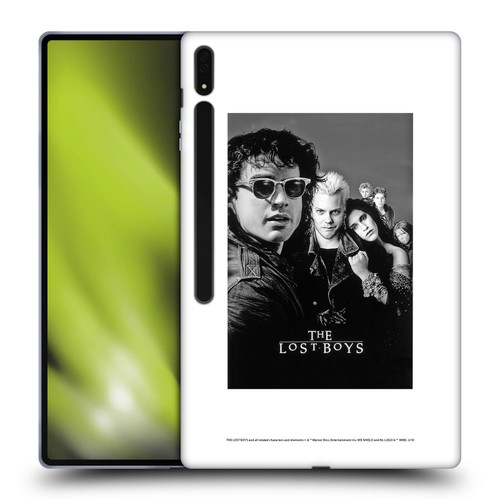 The Lost Boys Characters Poster Black And White Soft Gel Case for Samsung Galaxy Tab S8 Ultra