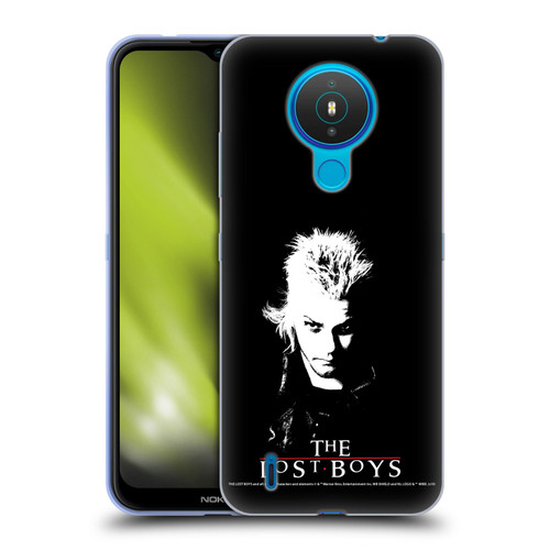 The Lost Boys Characters David Black And White Soft Gel Case for Nokia 1.4