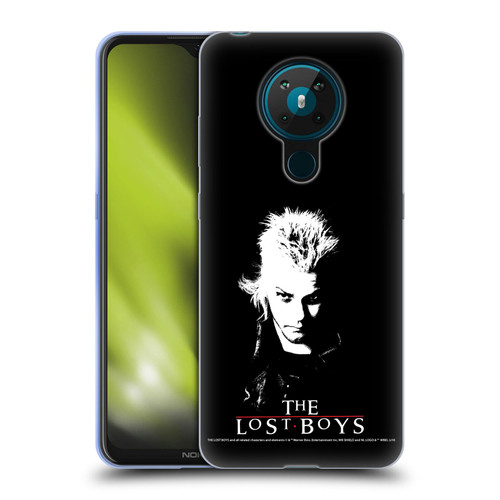 The Lost Boys Characters David Black And White Soft Gel Case for Nokia 5.3
