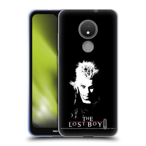 The Lost Boys Characters David Black And White Soft Gel Case for Nokia C21