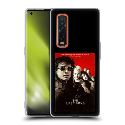 The Lost Boys Characters Poster Soft Gel Case for OPPO Find X2 Pro 5G