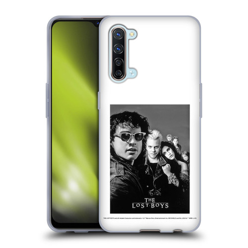 The Lost Boys Characters Poster Black And White Soft Gel Case for OPPO Find X2 Lite 5G
