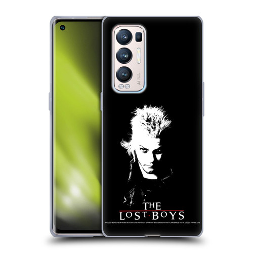 The Lost Boys Characters David Black And White Soft Gel Case for OPPO Find X3 Neo / Reno5 Pro+ 5G