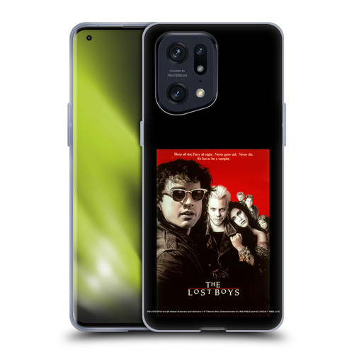 The Lost Boys Characters Poster Soft Gel Case for OPPO Find X5 Pro