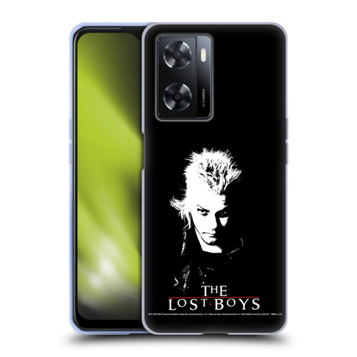 The Lost Boys Characters David Black And White Soft Gel Case for OPPO A57s