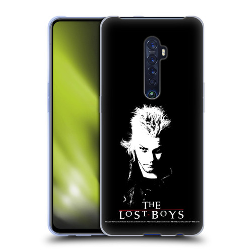 The Lost Boys Characters David Black And White Soft Gel Case for OPPO Reno 2
