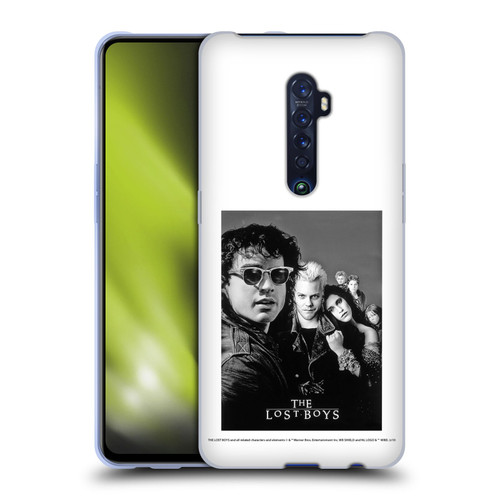 The Lost Boys Characters Poster Black And White Soft Gel Case for OPPO Reno 2