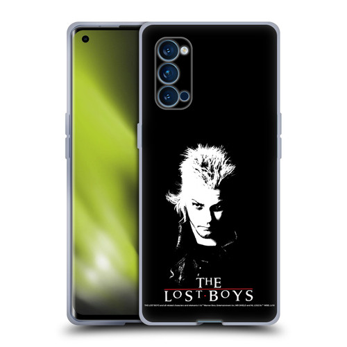 The Lost Boys Characters David Black And White Soft Gel Case for OPPO Reno 4 Pro 5G