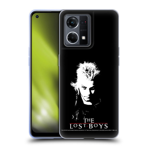 The Lost Boys Characters David Black And White Soft Gel Case for OPPO Reno8 4G