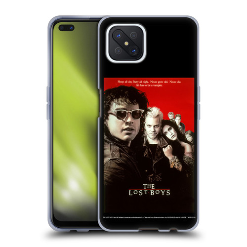 The Lost Boys Characters Poster Soft Gel Case for OPPO Reno4 Z 5G