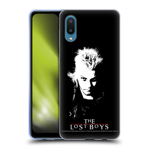 The Lost Boys Characters David Black And White Soft Gel Case for Samsung Galaxy A02/M02 (2021)